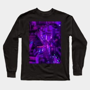 Ethereal Views From Tokyo Rooftops Long Sleeve T-Shirt